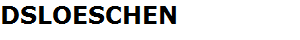 DSLOESCHEN